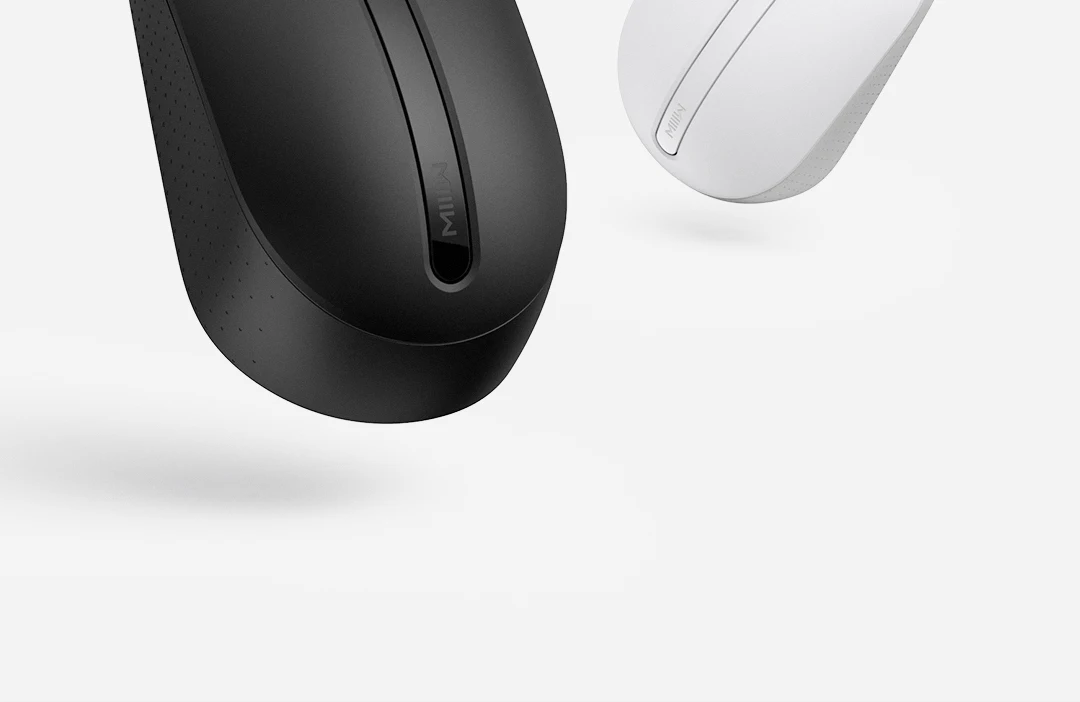 xiaomi miiiw Беспроводная офисная мышь Нескользящая Текстура полностью симметричный дизайн легко подключить легкий бизнес выглядит