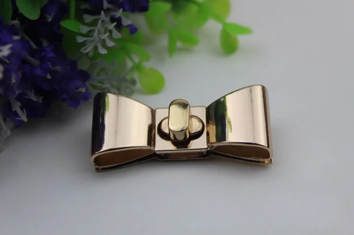 6 шт./лот аксессуары для чемоданов золотой замок из литья под давлением врезной