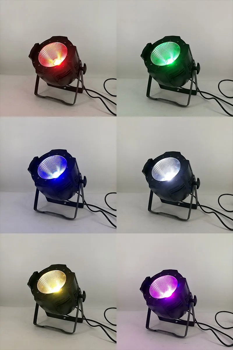 Светодиодный Par C0B 200 Вт RGBW 4в1 освещение Холодный белый и теплый белый DMX Блиндер Par сценический эффект освещения