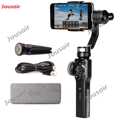 Zhiyun Smooth 4 3 осевой Ручной Стабилизатор для смартфона 7P S9 + S8 PK Q DJI Osmo 2 CD50|Аксессуары