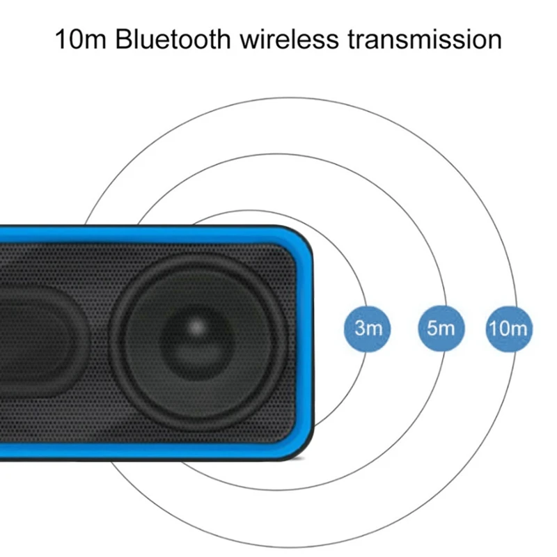 Мини Bluetooth Колонка Портативная колонка Бас Сабвуфер Поддержка Fm радио Aux Usb Tf карта Hifi портативный динамик для компьютера Ipho