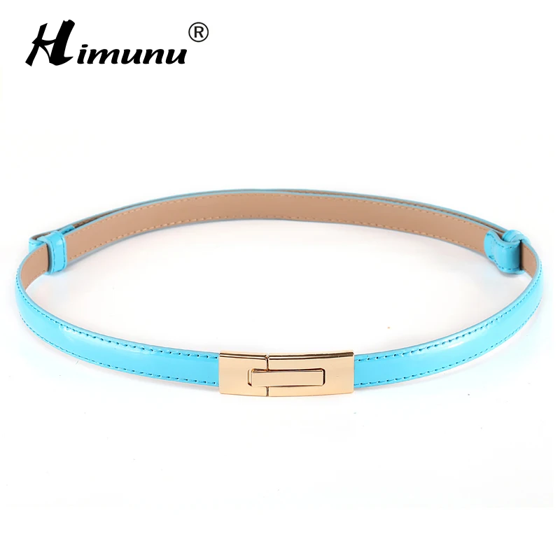 Himunu 2018 модный бренд 100% натуральная кожа женский ремень с металлической пряжкой
