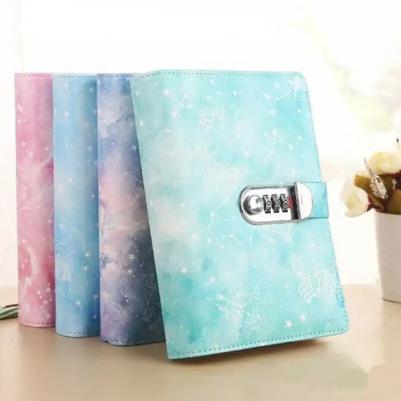 Креативный блокнот бумажный планировщик Bullet Journal Agenda Многофункциональный школьный дневник с блокировкой паролем записная книжка Lose-leaf путешествия
