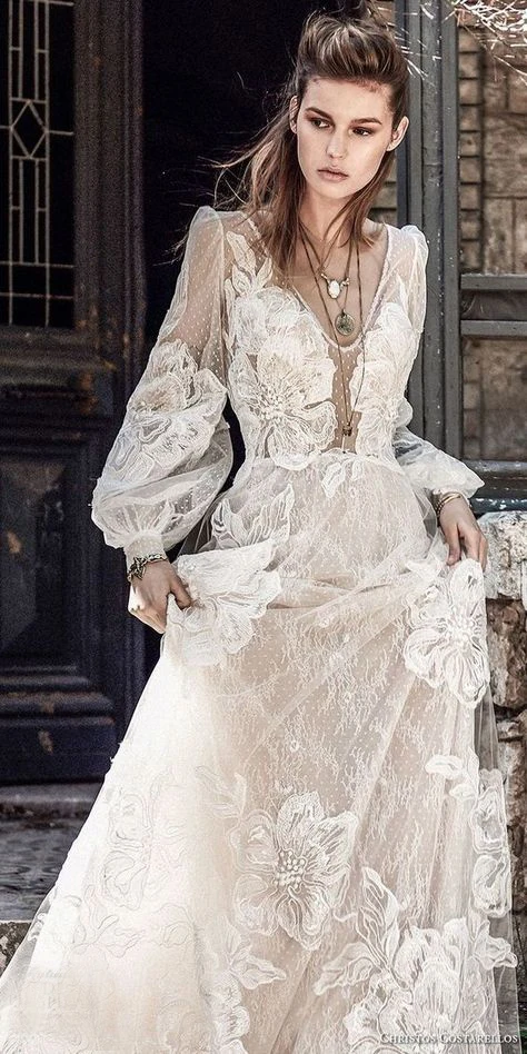 С открытыми плечами Vestido de Noiva простой цвета слоновой кости назначения свадебное платье Gardern свадебное халат де mariée