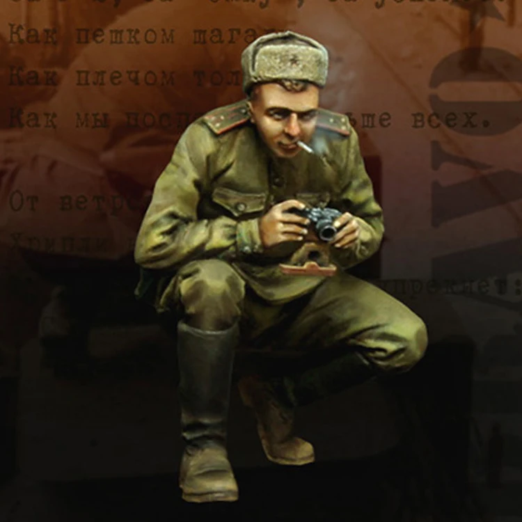 Набор фигурок из смолы в масштабе 1/35 советский офицер Красной Армии Второй