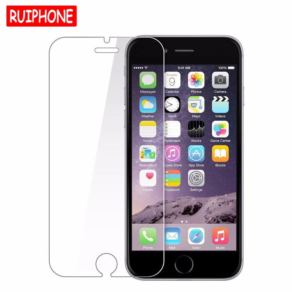 Закаленное стекло для iPhone 6 7 8 SE 6S зеркальная Защита экрана X XR XS Max Защитная пленка