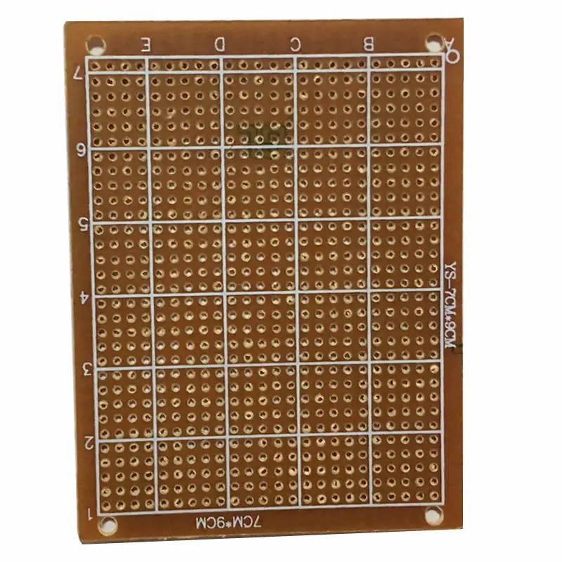 MCIGICM 5 шт. DIY Прототип бумага PCB Универсальный Эксперимент Матрица платы 7x9 см 7*9 |
