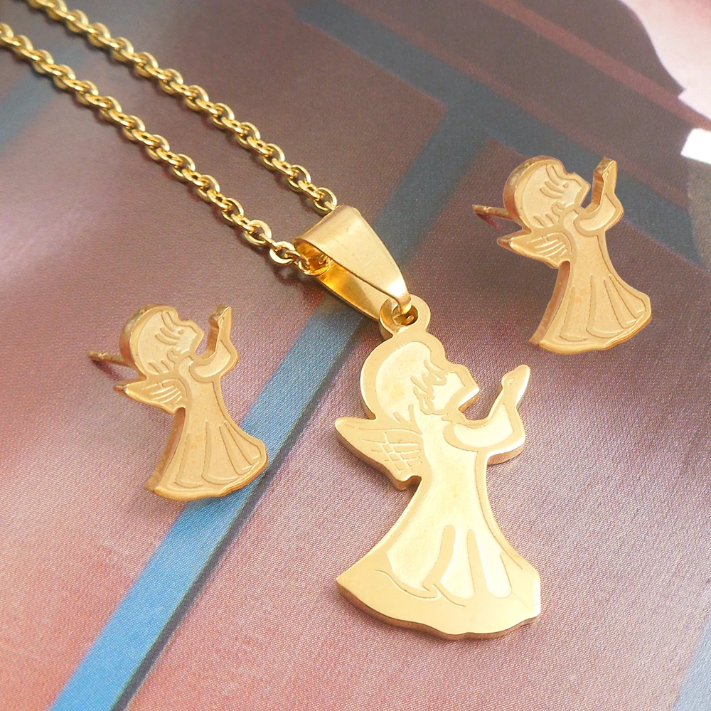 Высококачественные свадебные ювелирные изделия из нержавеющей стали 316l серьги