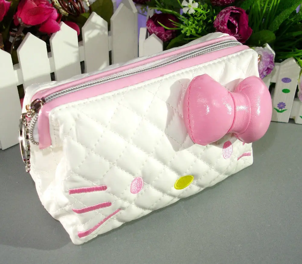 Новая женская Сумочка Hellokitty сумка для макияжа сумочка чехол CC6601|hello kitty handbag|kitty