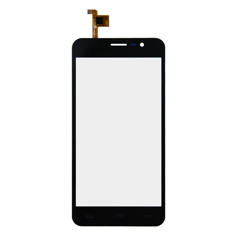 Для оригинальной HOMTOM HT16 Сенсорная панель идеальный Ремонт Запчасти+ инструменты HT16 5,0 дюймов стеклянная панель сенсорный экран дигитайзер