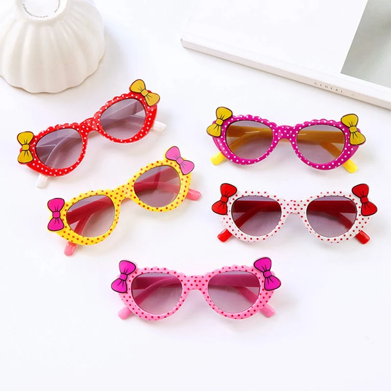 1 шт. детские солнцезащитные очки с бантом|Шутки и розыгрыши| |