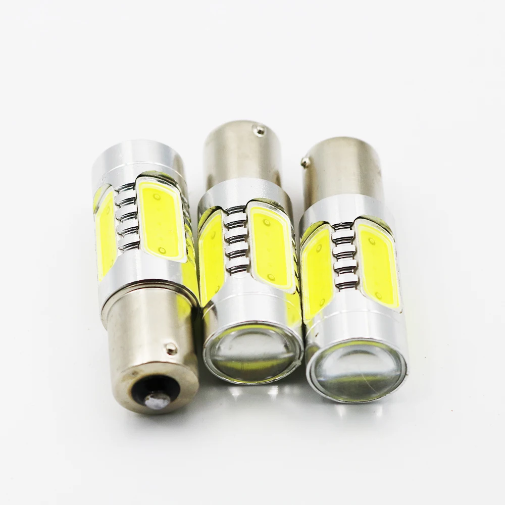 YSY 2x1156 BA15S P21W COB 7 5 W резервный/Обратный светодиодный противотуманный тормоз