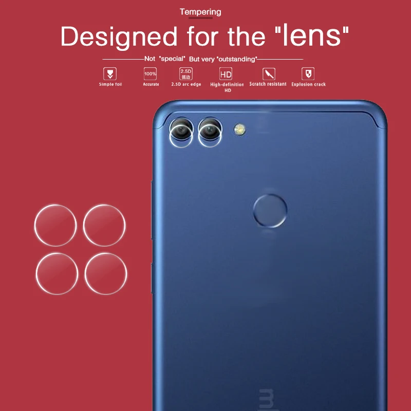 Высококачественное закаленное стекло для объектива камеры Huawei Enjoy 8e 8plus