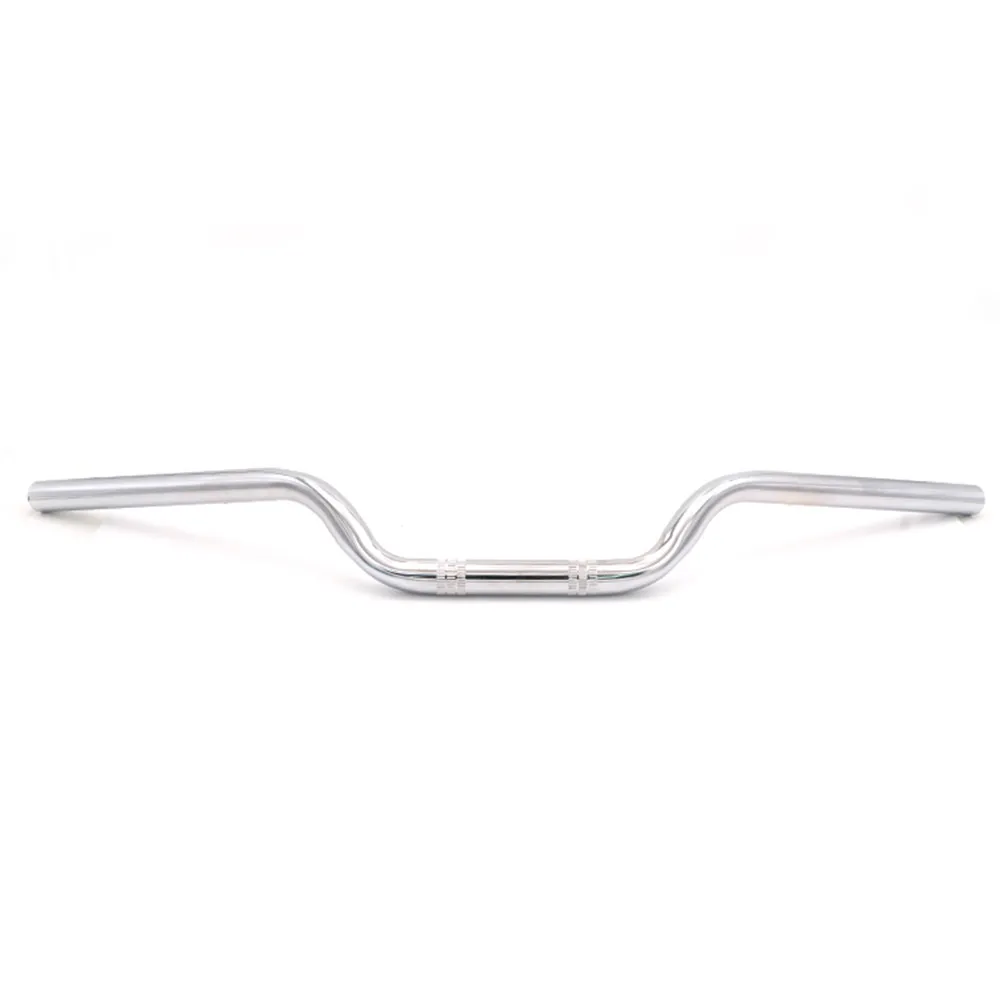 

Универсальный руль для мотоцикла, диаметром 7/8 дюйма, 22 мм, черный/хромированный