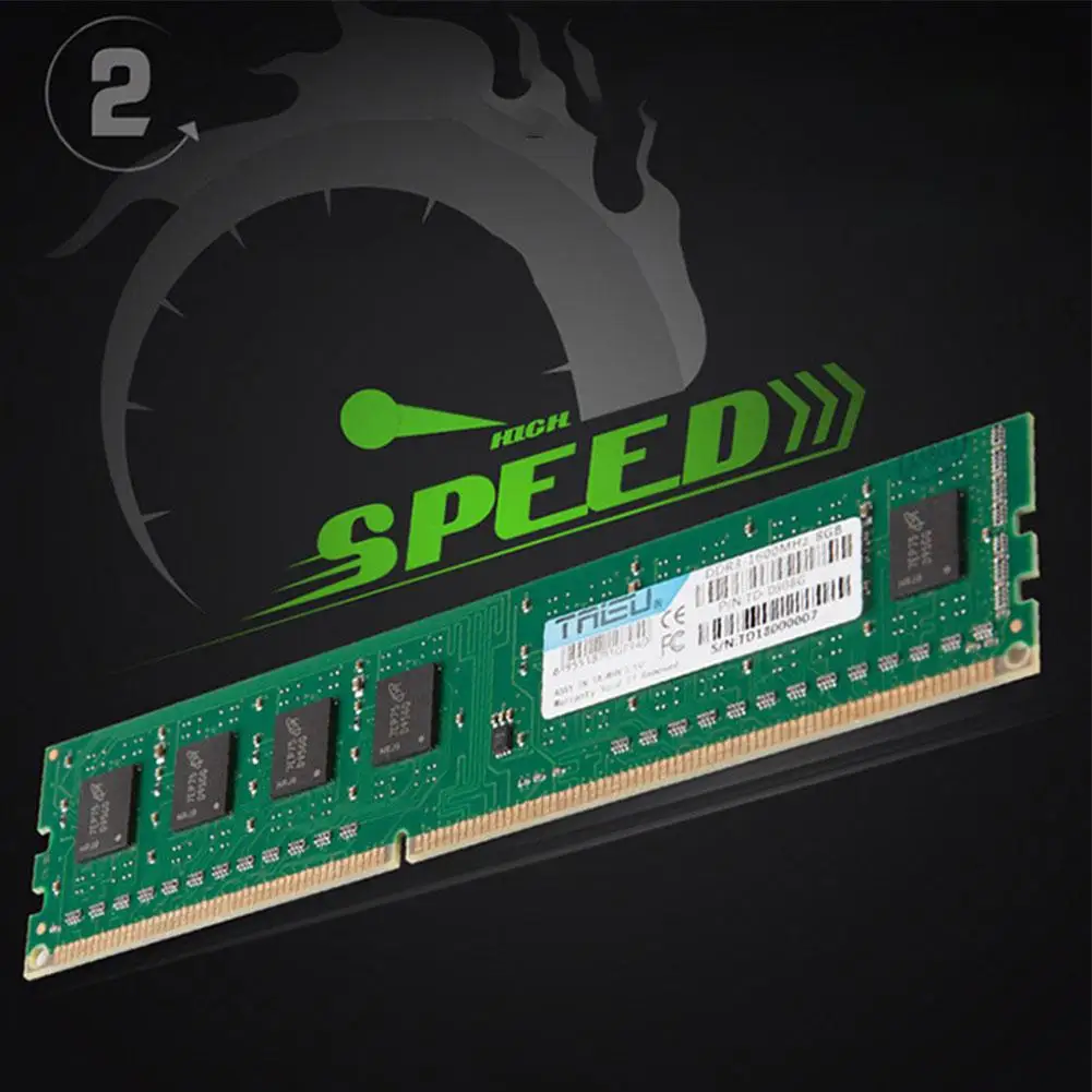 Память для настольных ПК TAISU DDR3 2 ГБ/4 ГБ/8 ГБ 1600 МГц память Intel компьютера ноутбука