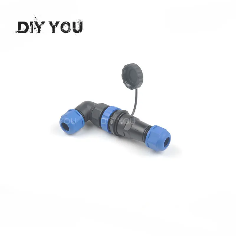 SP16 IP68 водонепроницаемый док авиационным соединителем с разъемом папа и муфтовый