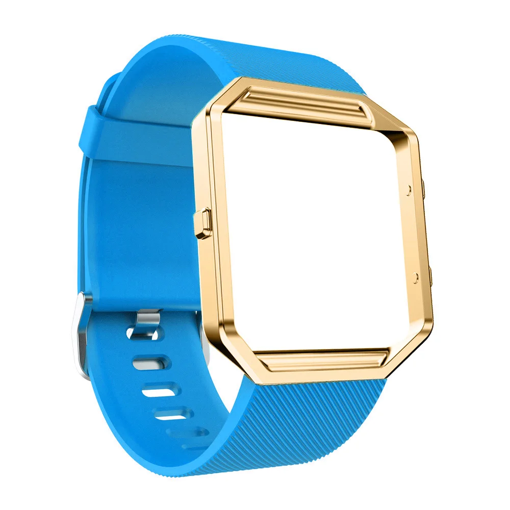 Fitbit Blaze ремешок для Смарт часы Frontier/классические замена силиконовый браслет с