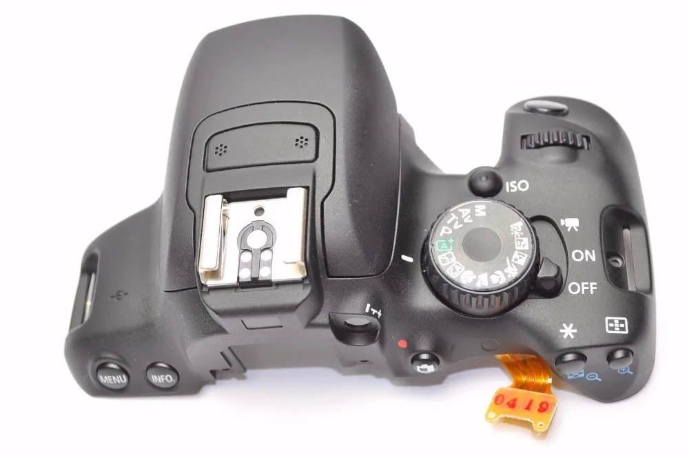 

NEW2022 90%New Top Cover For Canon 650D Rebel T4i Kiss X6i SLR camera repair part