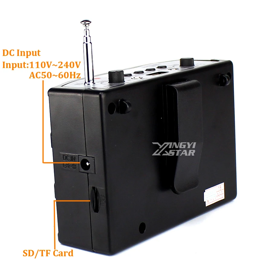 Беспроводной мини динамик усилитель USB уличная аудиосвязь mp3 плеер Мегафон радио