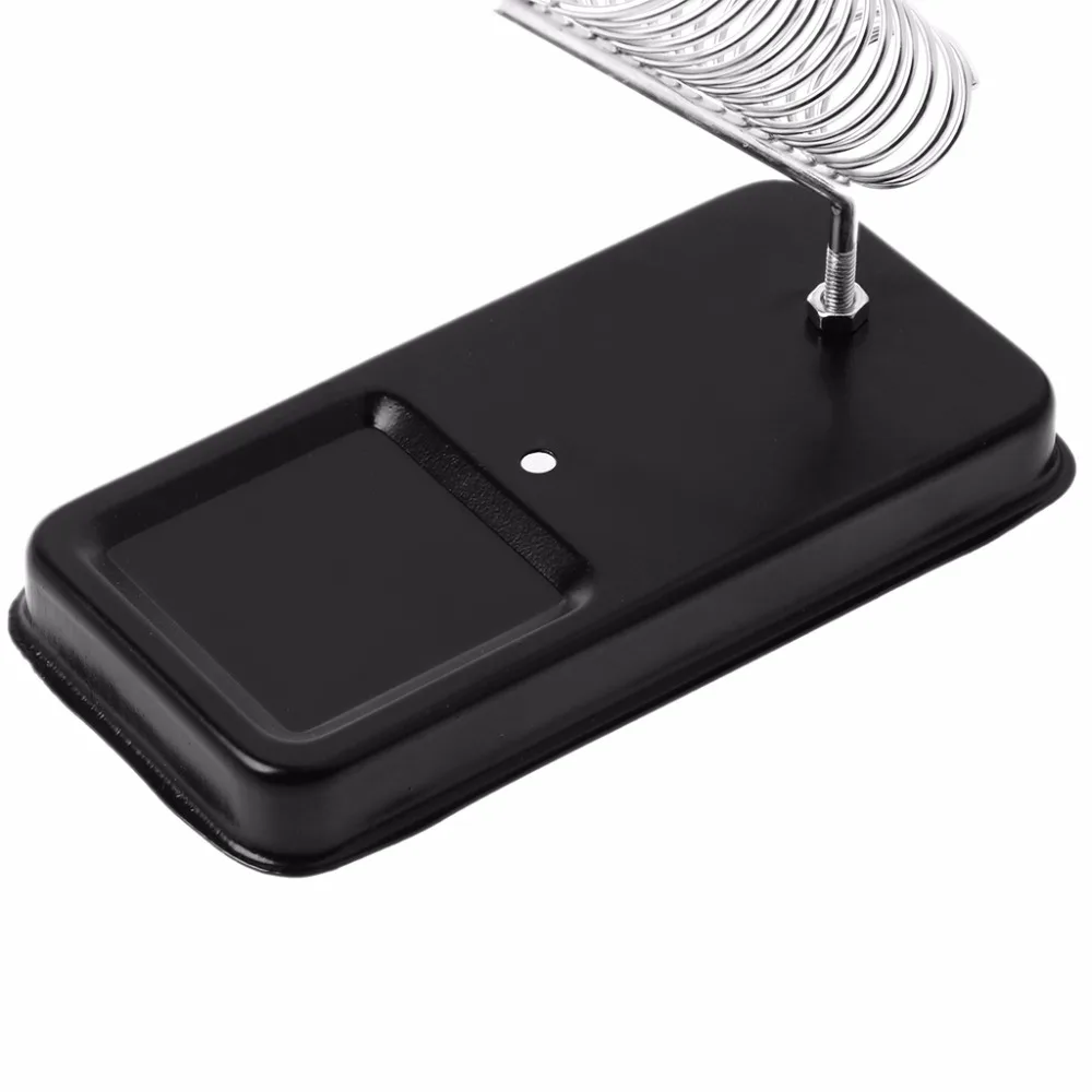 

Useful Soldering Iron Metal Stand Holder Safety Protect Base Support Station