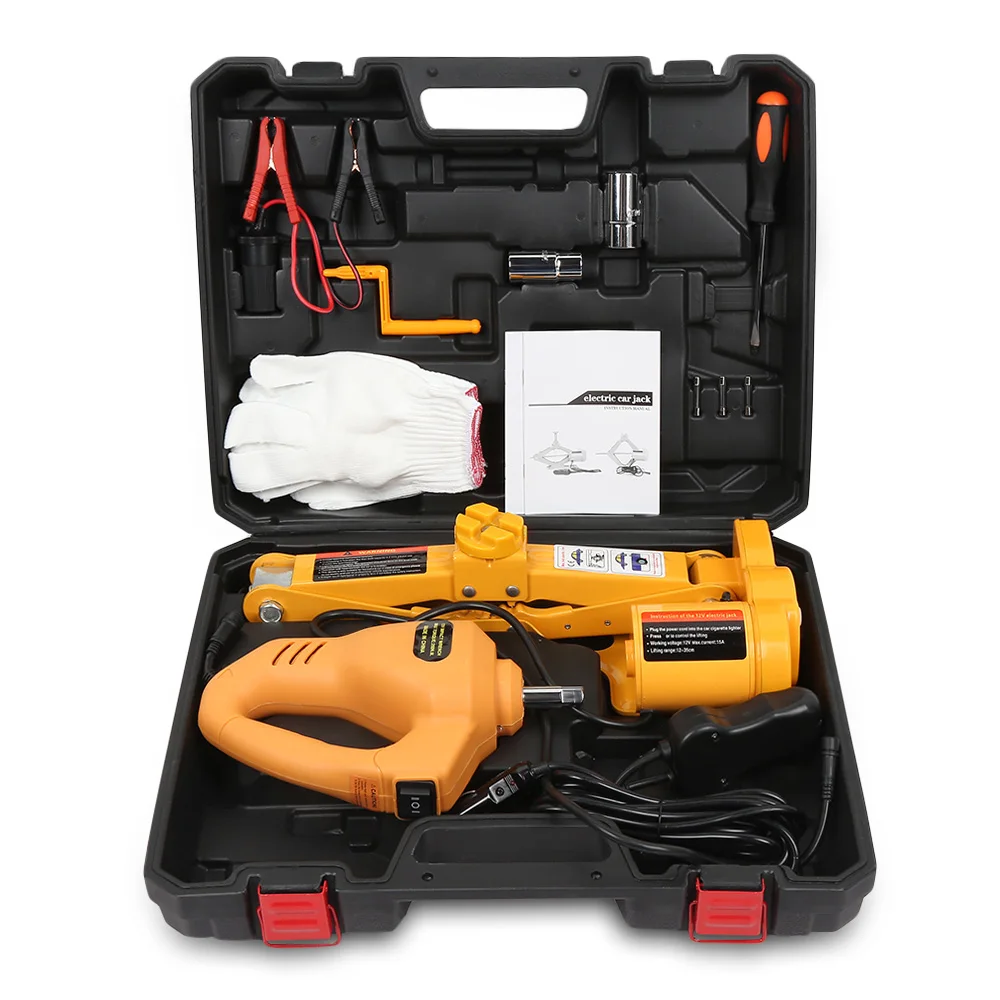 Автомобильный Электрический гидравлический домкрат подъемный набор ударный