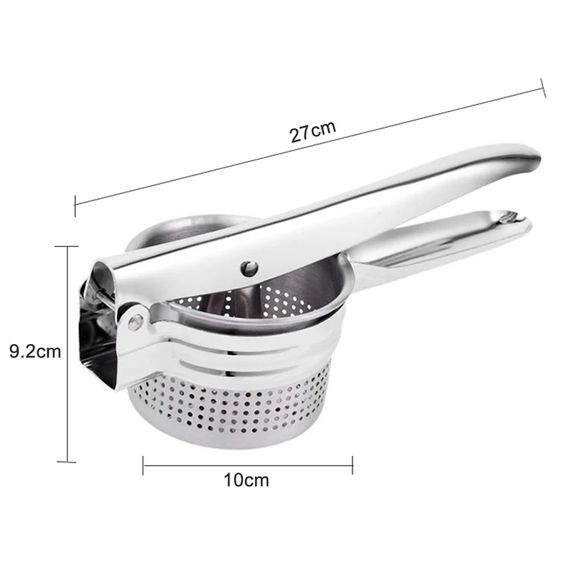 

Stainless Steel Potato Masher Ricer Manual Potato Puree Yam Presser Orange Juicer Fruit Vegetable Tools Kitchen Cooking Utensils