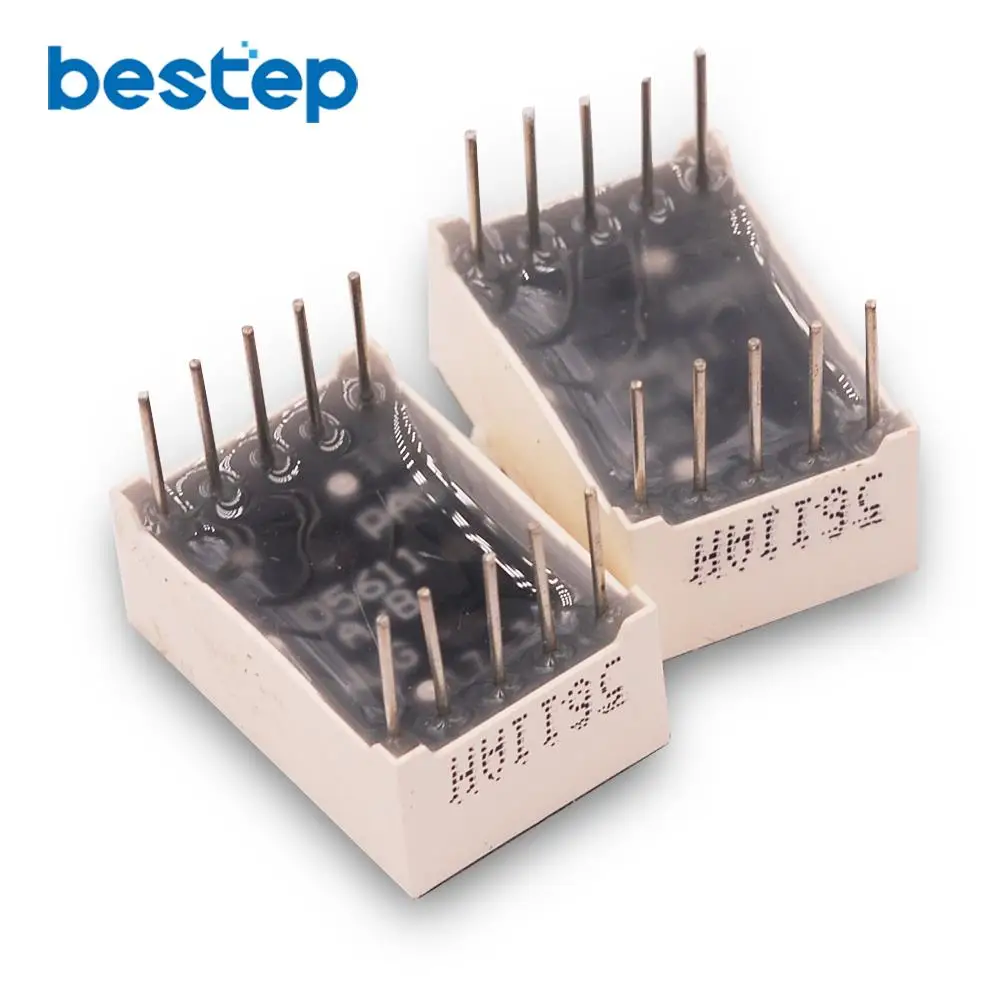 20 шт. 1 цифра 0 56 дюйма красный 7-сегментный светодиодный дисплей общий катод |