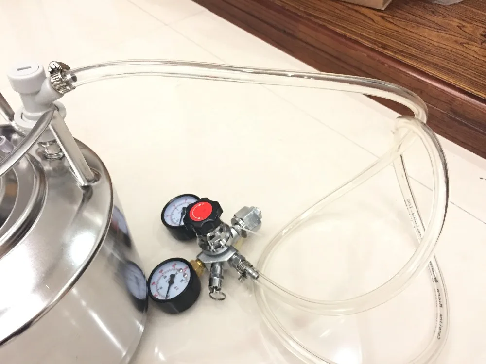 6L Cornelius стиль нержавеющая сталь пивной бочонок и кран трубки комплект Co2