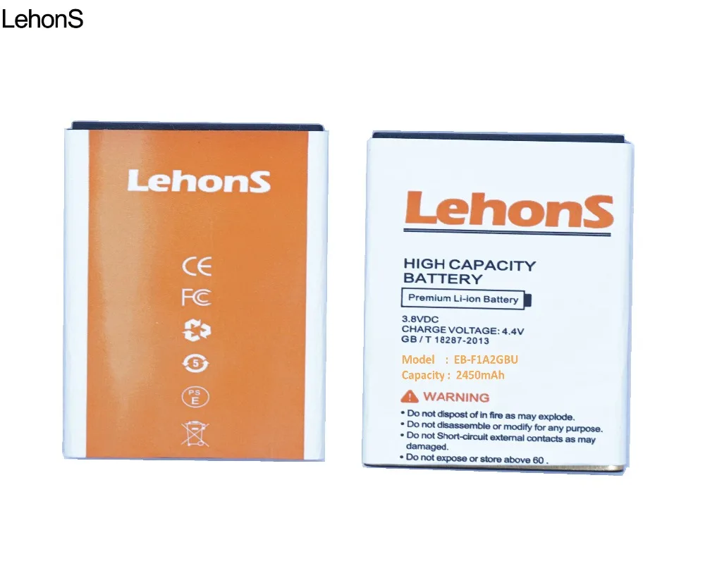 LehonS 1x аккумулятор большой емкости 2450 мАч для Samsung Galaxy S2 I9100 9100 i9103 i9105 I9108 i9050