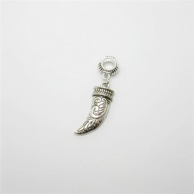 Новый 20 штук Полумесяца очарование бусинки с большими отверстиями европейский