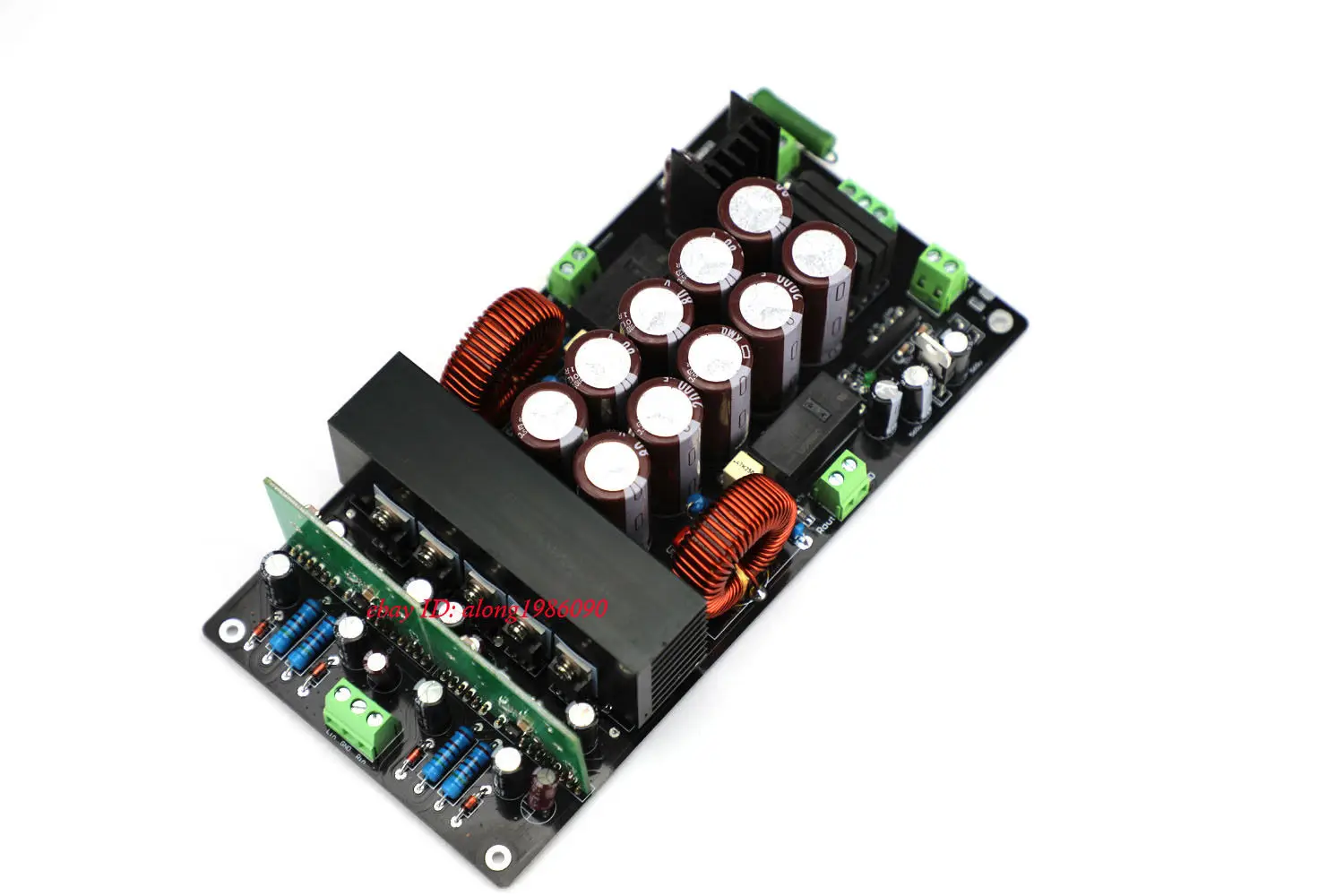 

DIYERZONE Assembeld Stereo IRS2092 Class D Power Amplifier Board 600W+600W AMP L10-22