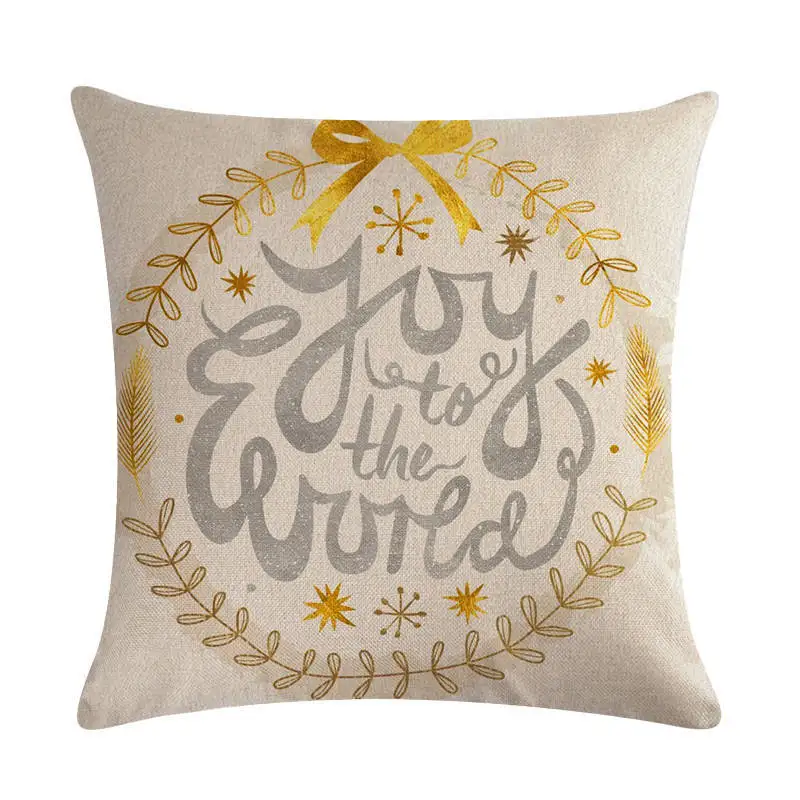 Декоративная льняная Подушка 45*45 см|Наволочки| |