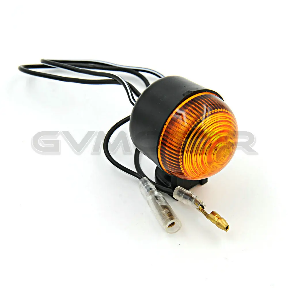 2x винтажный световой индикатор для мотоцикла Cafe Racer 12V10W Простой указатель