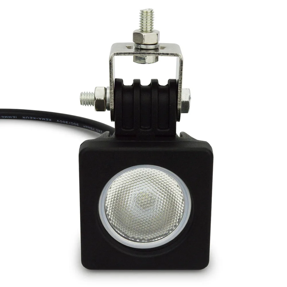 10W led working light Square spot Flood 12V LED worklight work lamp tractor truck offroad | Автомобили и мотоциклы