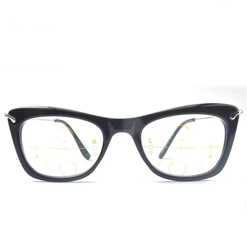 MINCL/2018 прямоугольник прогрессивная мульти-фокус очки для чтения Ретро женские