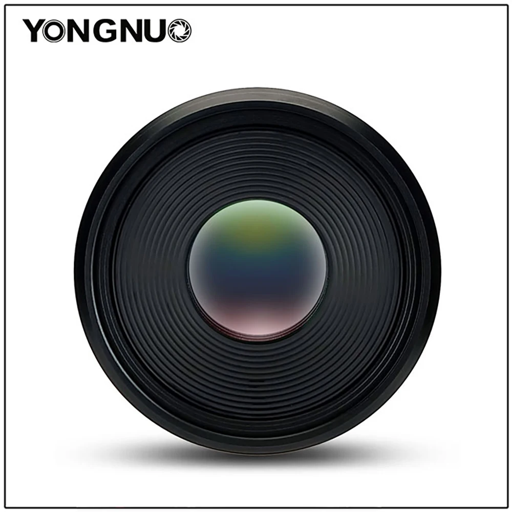 Светодиодная лампа для видеосъемки YONGNUO Объективы макро объектив YN60mm F2 MF 0,234 m макро объектив 60 мм для цифровой однообъективной зеркальной камеры Canon EOS 70D 5DMK II 5diii 600D 700D цифровых зеркальных фотокамер Nikon F2NE Светодиодная лампа для видеосъемки Yongnuo