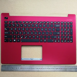 Новая клавиатура для ноутбука с подставкой для рук для Asus X553 X503 X503M X553M F553 D553 R515M - Цвет: red