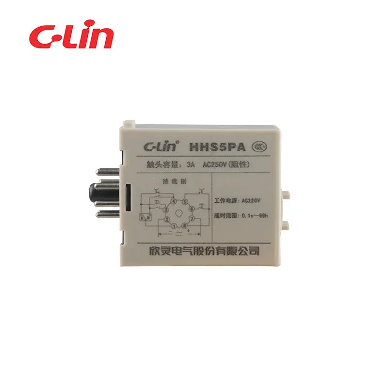 AC220V Yan Ling HHS5PA цифровой реле задержки времени заряжен ST3P многофункциональный