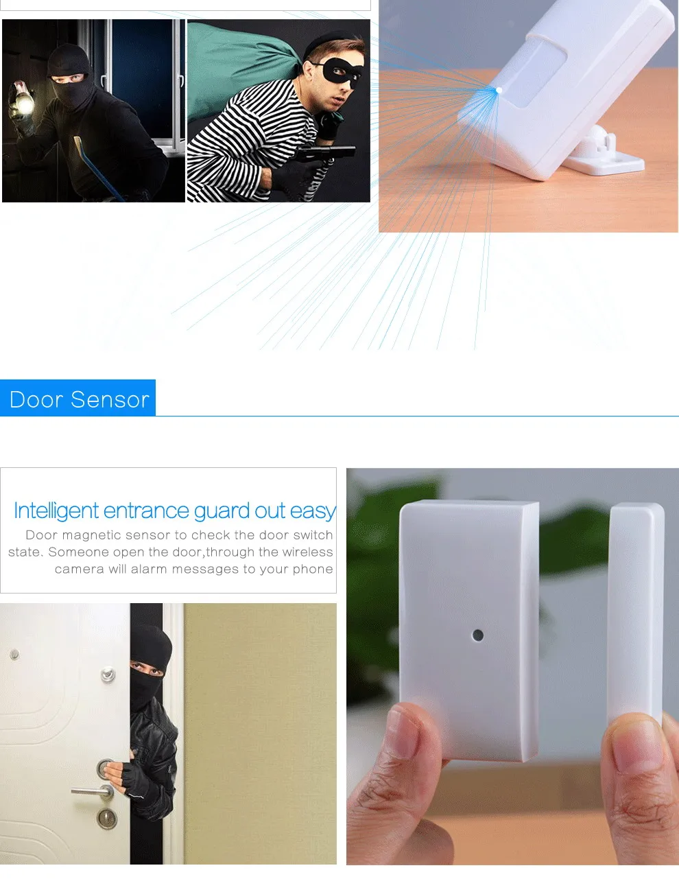 Android IOS APP дистанционный пульт WI-FI беспроводной проводной ЖК-дисплей клавиатуры Smart GSM сигнализация Системы