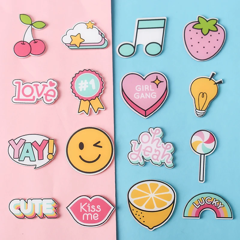 1 шт. микс конфеты Радуга мультфильм значки на булавке Kawaii значок bacgets на рюкзак значки на одежду акриловые значки Z74