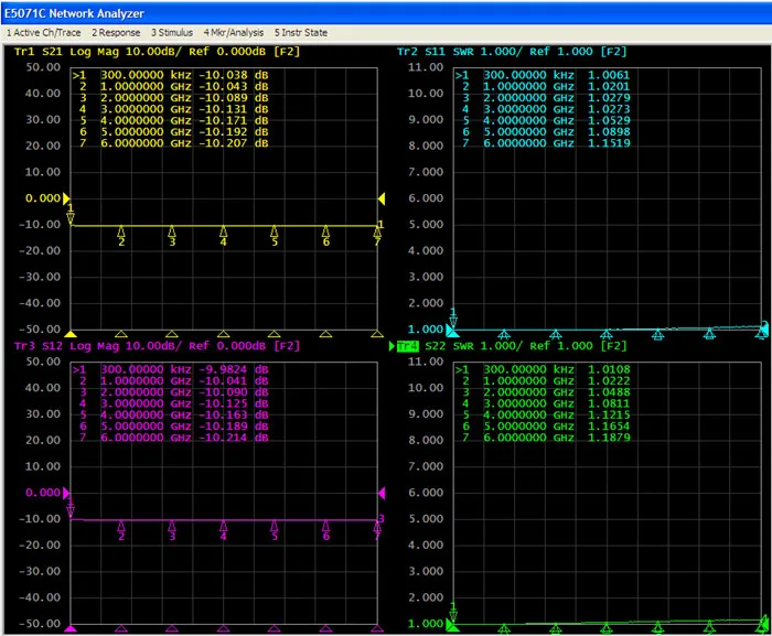 SMA Фиксированный аттенюатор 5dB DC-6 GHz 2W 1dB 50ohm Тип разъема SMA-J~ SMA-K