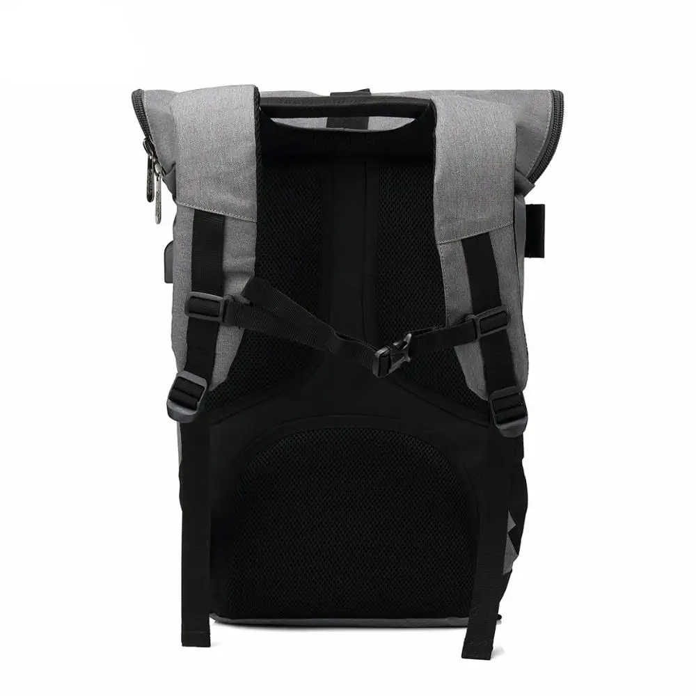 OZUKO Fashion Backpack Men for Teenager 15.6 inch Laptop Backpack Oxford Travel Rucksack Casual School Bags USB Charging Mochila