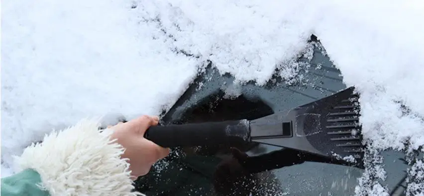 Снежная щетка для удаления автомобиля скребок для снега и льда Снежная щетка Лопата зима дропшиппинг jul20