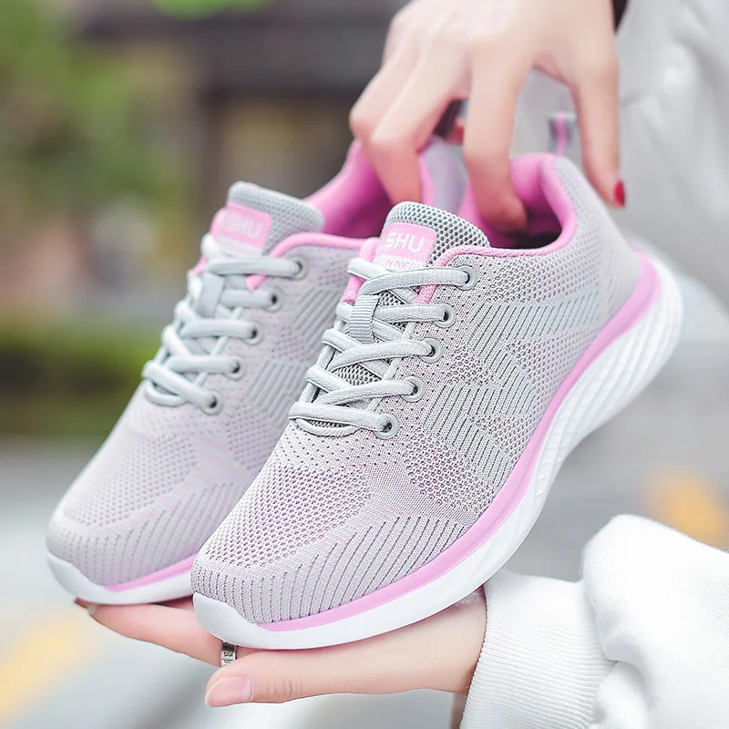 Женские кроссовки для тенниса дышащая мягкая легкая модная обувь женская белая