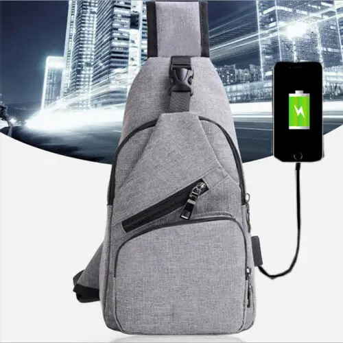 Мужская противокражная дорожная школьная сумка для ноутбука с USB портом и