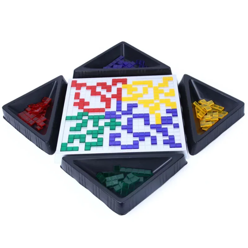 Настольная игра The Strategy Blokus развивающие игрушки на площади легкая для детей