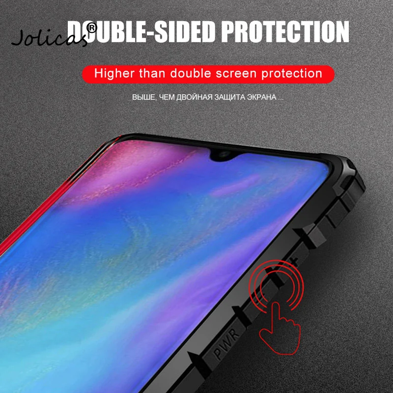 Роскошный защитный противоударный чехол для huawei P20 Lite P30 Pro силиконовый бампер