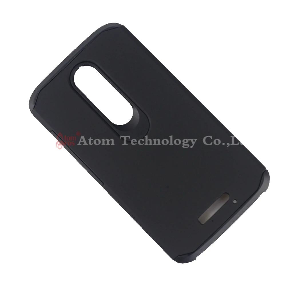 Тонкий Гибридный Двухслойный Противоударный Броня Резина Hard Case Для Motorola Moto X Force
