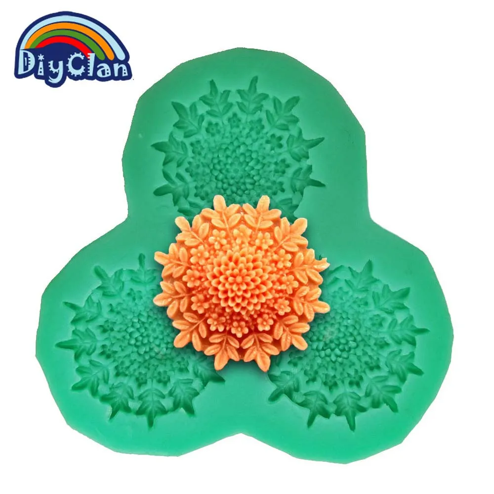 Новые силиконовые формы сделай сам для тортов форма украшения мини цветов