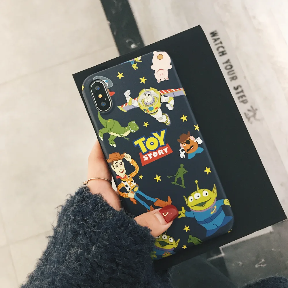 Marchcover милая история игрушек мультфильма инопланетянин IMD чехол для телефона coque мягкий ТПУ матовый чехол для iPhone 11 pro X XS MAX 8 7 6S plus fundas